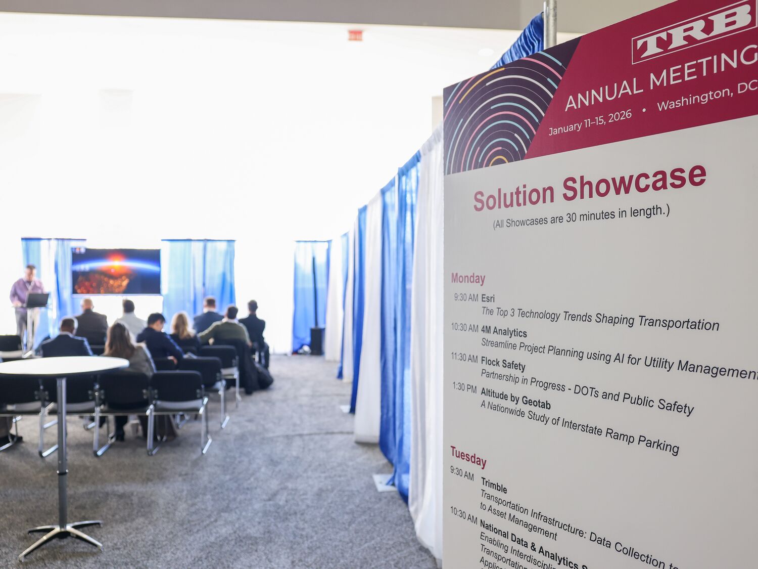 TRB Annual Meeting  Solution Showcase Theater 2026