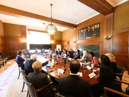 NASEM-KFAS Participants attending breakout sessions