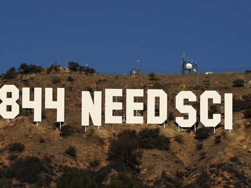 844 need sci as a Hollywood sign.