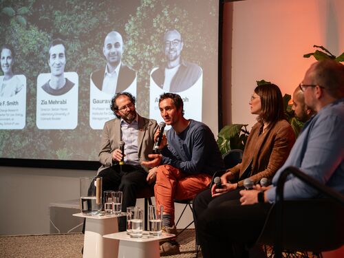 Zia Mehrabi, the U.S. national champion for this year’s Frontiers Planet Prize, gave the keynote address at a recent event in San Francisco. In his speech, he talked about his research on diversified agriculture and food systems and its potential to address urgent climate challenges.