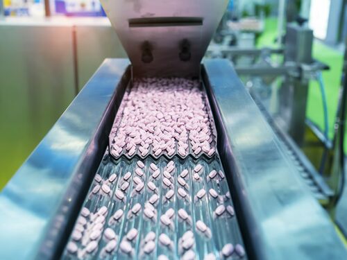 pharmaceutical packing production line conveyer