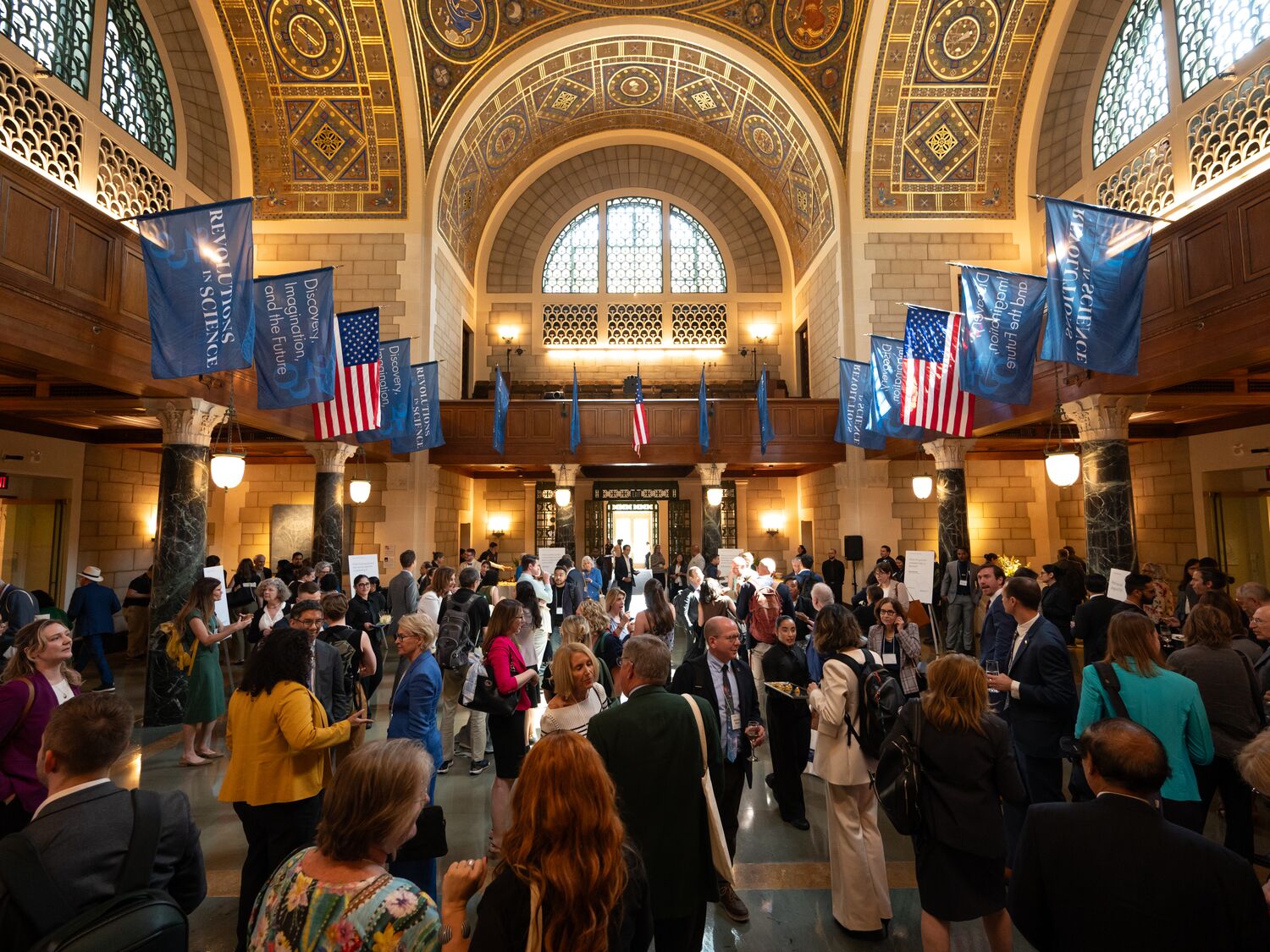 Revolutions in Science Event at the National Academy of Sciences Building.