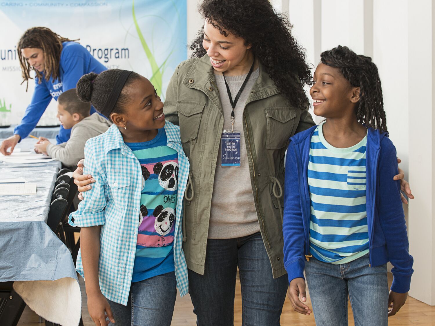 Non-professional philanthropists with children (8-9)