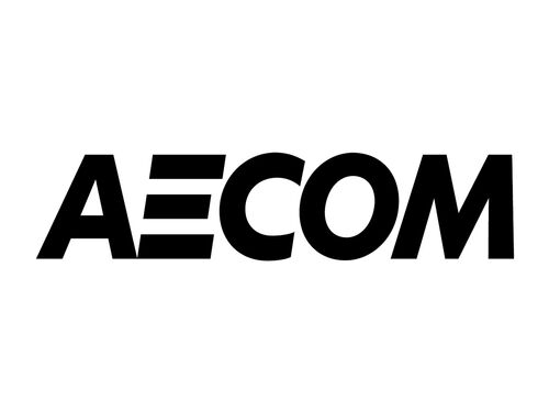 AECOM logo.