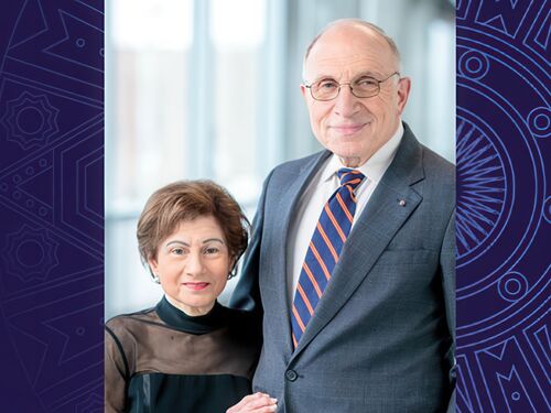 Philip Needleman and wife