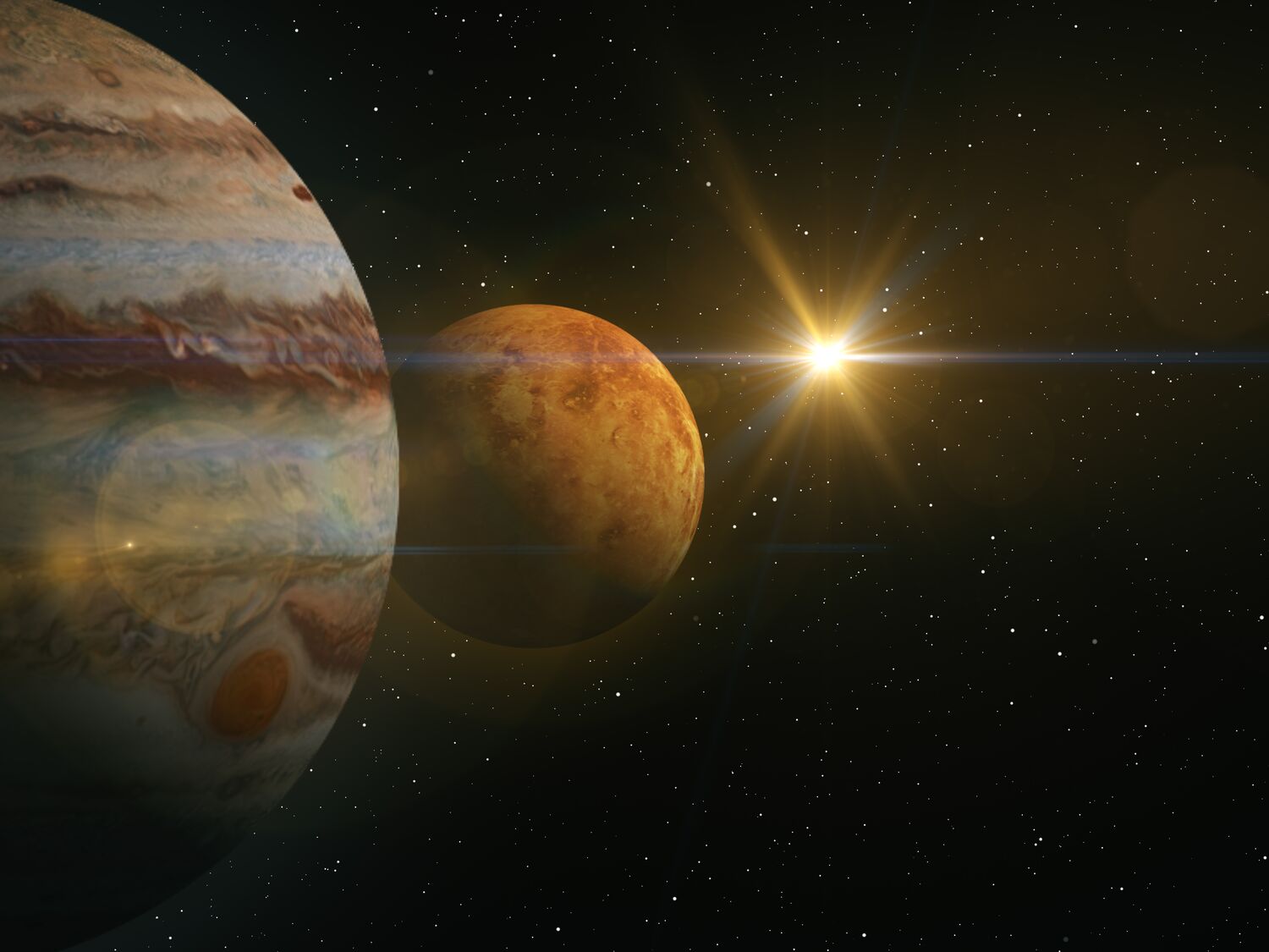 Venus and Jupiter Planet Conjunction
iStock-835730424.jpg