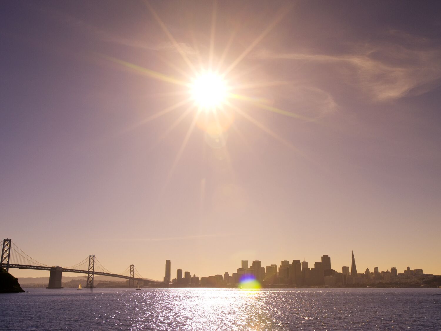 San Francisco from Treasure Island.