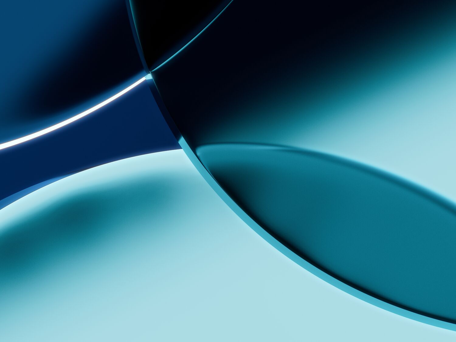 Glass shapes design with gradient shades. Abstract background.