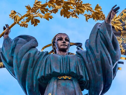 Independence Monument in Kyiv, Ukraine