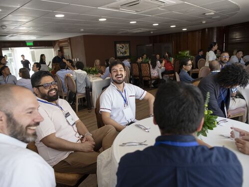 Attendees at the first LAC discussion in 2024.