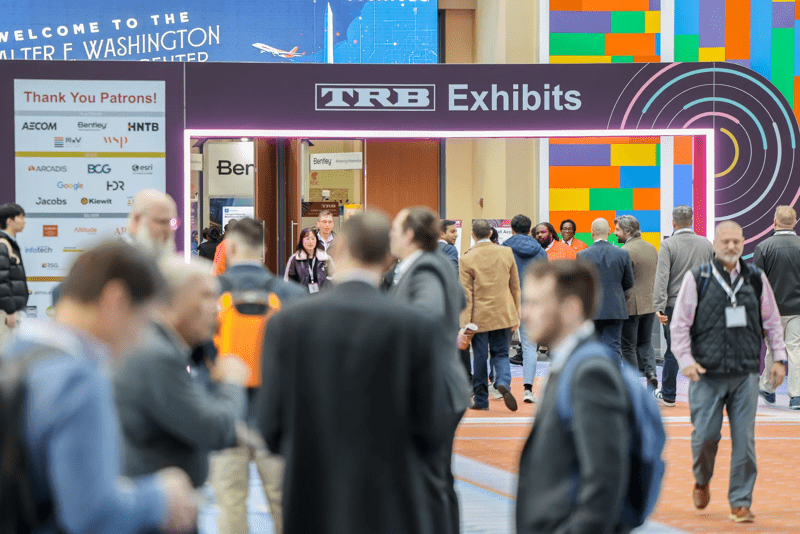 TRB Annual Meeting Exhibit Hall.