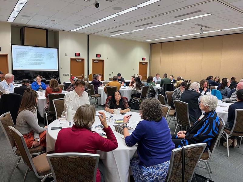 meeting in the conference room in Anchorage, Alaska