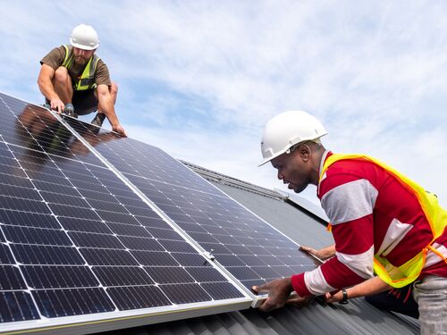 Installing a residential solar system