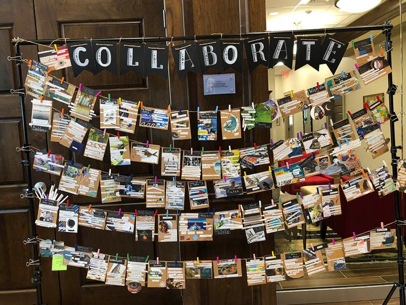 Collage poetry created by Gulf Scholars at the 2025 Gulf Scholars Program Conference.