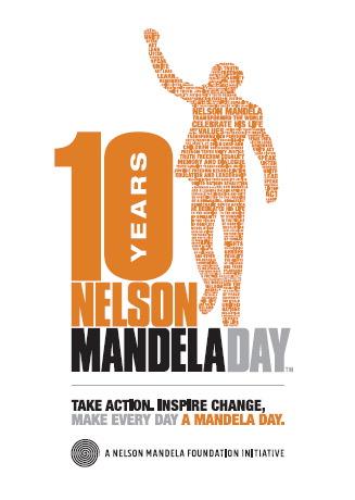 Nelson Mandela Day poster