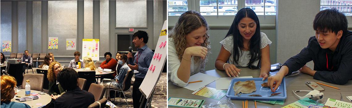 Students, staff, and faculty at the Gulf Scholars Conference