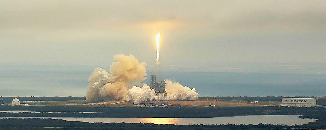 Space launch at NASA